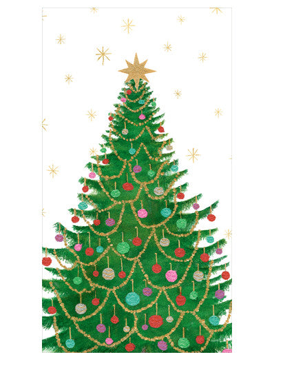 Merry and Bright Guest Towel