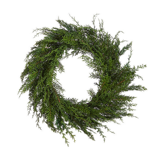 28" Cedar Wreath