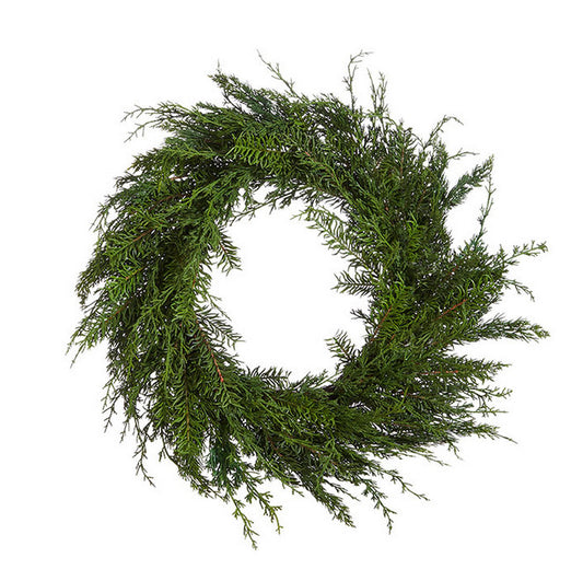 28" Cedar Wreath