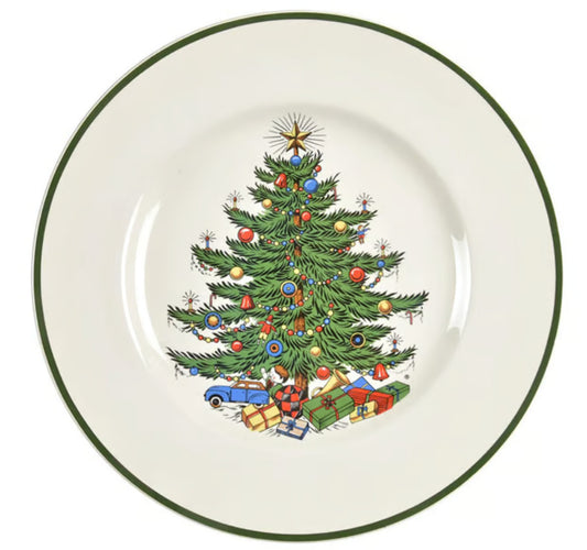 Christmas Tree Salad Plate