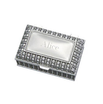 Beaded Rect. Box  4.5x2