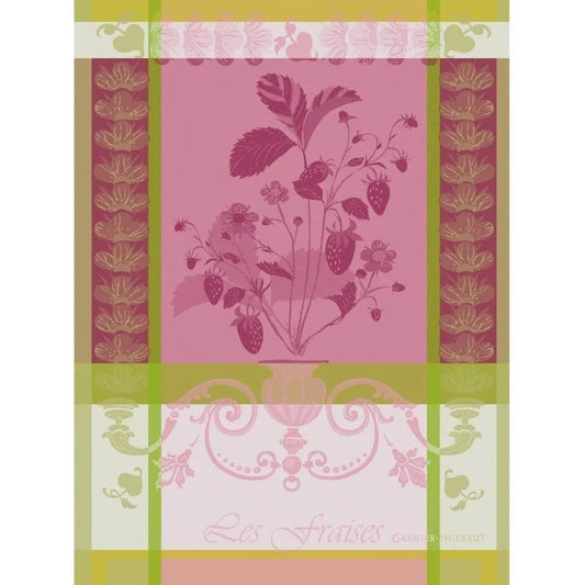 Fraisier Rose Kitchen Towel