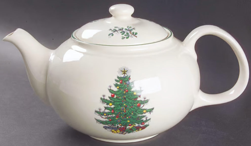Christmas Tree Tea Pot